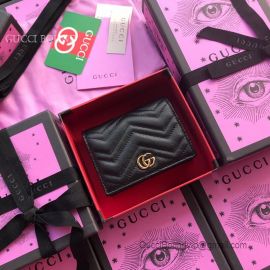 Gucci GG Marmont Card Case Black 466492