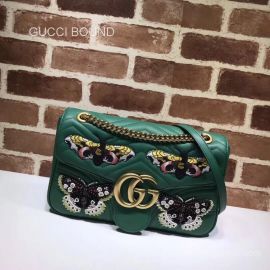 Gucci GG Marmont medium matelasse shoulder bag 443496 211549