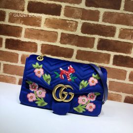 Gucci GG Marmont medium matelasse shoulder bag 443496 211550