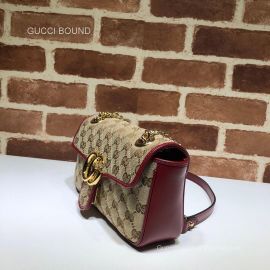 Gucci GG Marmont mini sequin shoulder bag 446744 211588