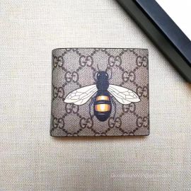 Gucci Bee print GG Supreme wallet 451268 211759