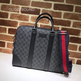 Gucci GG Black briefcase 474135 211864