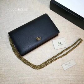 Gucci GG Marmont leather mini chain bag 497985 212101