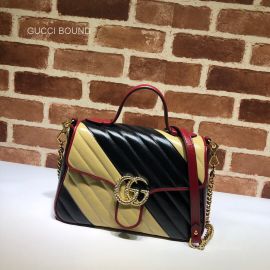 Gucci GG Marmont small top handle bag 498110 212120