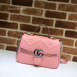 Gucci GG Marmont small top handle bag 498110 212124