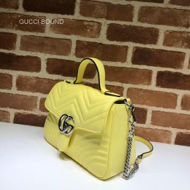 Gucci GG Marmont small top handle bag 498110 212125