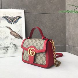 Gucci GG Marmont mini python top handle bag 547260 212611