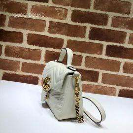 Gucci GG Marmont mini python top handle bag 547260 212615
