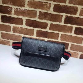 Gucci GG Black belt bag 598113 213010