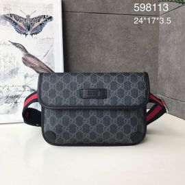 Gucci GG Black belt bag 598113 213012