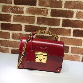 Gucci Padlock GG small bamboo shoulder bag 603221 213116