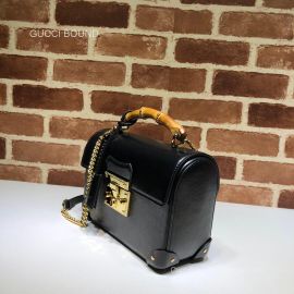 Gucci Padlock GG small bamboo shoulder bag 603221 213117