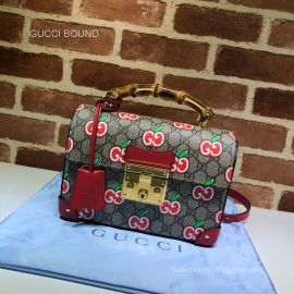 Gucci Padlock GG small bamboo shoulder bag 603221 213119