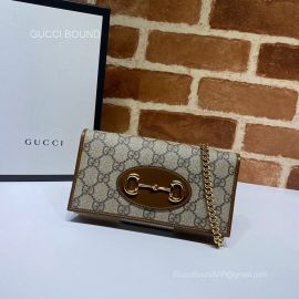 Gucci Gucci Horsebit 1955 wallet with chain 621892 213218