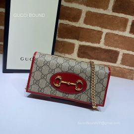 Gucci Gucci Horsebit 1955 wallet with chain 621892 213219