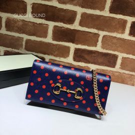 Gucci Gucci Horsebit 1955 wallet with chain 621892 213222