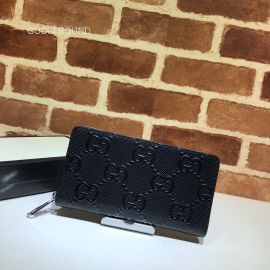 Gucci GG embossed zip around wallet 625558 213264