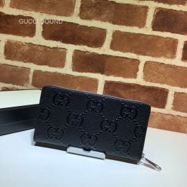 Gucci GG embossed zip around wallet 625558 213264