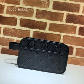 Gucci GG embossed cosmetic case 627470 213332