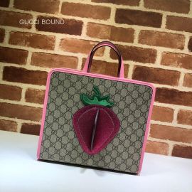 Gucci Children's GG 3-D strawberry tote 630589 213353