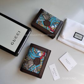 Gucci Disney x Gucci Donald Duck card case wallet 648121 213468