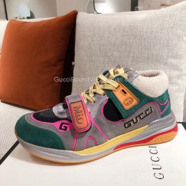 Gucci Ultrapace Unisex Sneaker in Multicolor Suede Calfskin 2191085