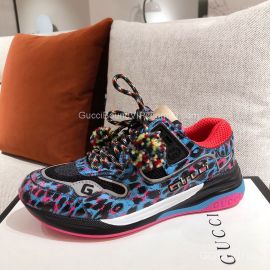 Gucci Ultrapace Unisex Sneaker in Multicolor Suede Calfskin 2191088