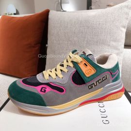 Gucci Ultrapace Unisex Sneaker in Multicolor Suede Calfskin 2191090
