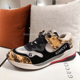 Gucci Ultrapace Unisex Sneaker in Multicolor Suede Calfskin 2191095