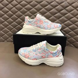 Gucci Leather Rhyton Liberty London Sneakers 2191146