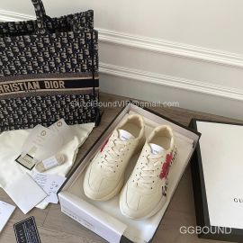 Gucci Rhyton Leather Sneaker with Gucci Hawaii Print 2191309