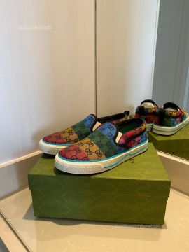 Gucci Tennis 1977 GG Multicolor Slip on Sneaker Unisex 2281150