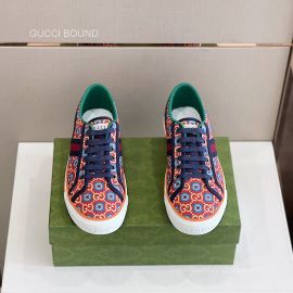 Gucci 100 Tennis 1977 Low Top Web Sneaker in Red Unisex 2281437