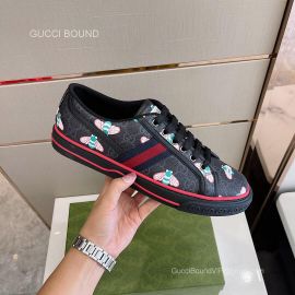 Gucci 100 Tennis 1977 Low Top Web Sneaker with Bees in GG Canvas Unisex 2281441
