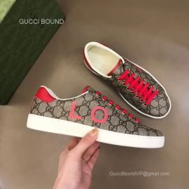 Gucci Vintage Ace Low Top GG Supmere Sneaker with LO in Beige Unisex 2281501
