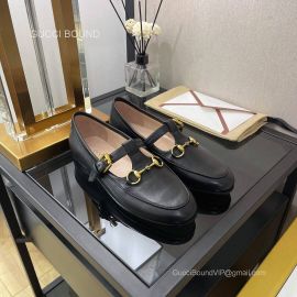 Gucci Calf Leather Horsebit Loafers in Black 2281527
