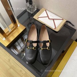 Gucci Calf Leather Horsebit Loafers in Black 2281527