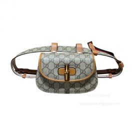 Gucci Bamboo 1947 Mini Belt Bag in GG Supreme Canvas 681137