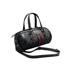 Gucci Shoulder Bag Gucci x Balenciaga The Hacker Project Small Boston Bag in Black 976936