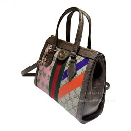 Gucci Tote Bag Gucci Ophidia Small Tote Bag in GG Supreme Canvas with Geometric Print 547551