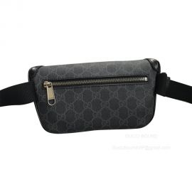 Gucci Belt Bag Gucci Interlocking G Belt Bag in Black GG Supreme Canvas 682933