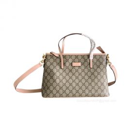 Gucci Tote Bag Gucci GG Supreme Monogram Small Zippered Tote Bag 353440