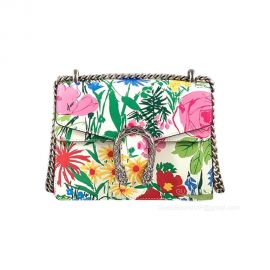 Gucci Dionysus Flora Print Leather Chain Bag 421970