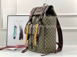 Replica Gucci Backpack With Jumbo GG 678829 Dark Coffee Fake Sale