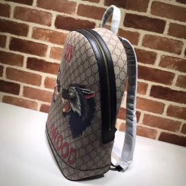 Gucci Wolf Print GG Supreme Backpack 419584 Collection