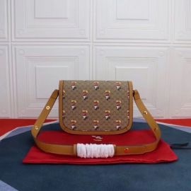 Gucci x Disney GG Supreme 1955 Horsebit Small Shoulder Bag 602204 2020 Collection