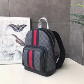 Gucci Small GG Supreme Black Backpack 598102 2020 Collection
