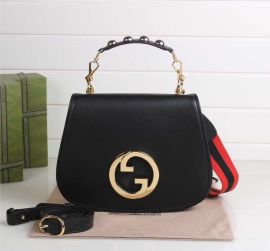 Gucci Blondie Medium Bag Black Leather 721172