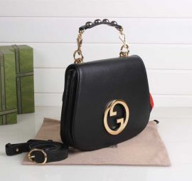 Gucci Blondie Medium Bag Black Leather 721172