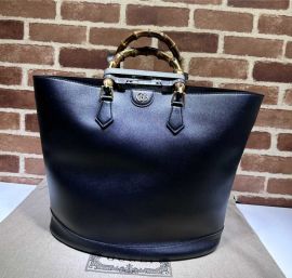 Gucci Diana Large Tote Bag Black 746270